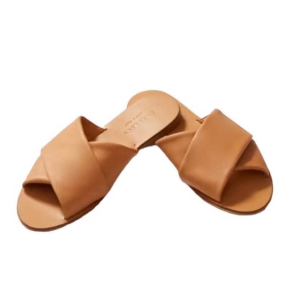 Everlane The Day Crossover Sandal Light Taupe